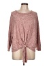 Thyme and Honey Red Pullover Sweater Size L - photo 1
