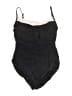 Miraclesuit Solid Black One Piece Swimsuit Size 12 - photo 1