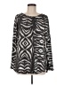 Liquido Gray Long Sleeve Blouse Size M - photo 1