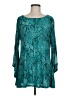 New Directions Teal Long Sleeve Blouse Size M - photo 1