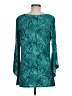 New Directions Teal Long Sleeve Blouse Size M - photo 2