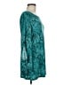 New Directions Teal Long Sleeve Blouse Size M - photo 4