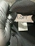 Ann Taylor LOFT 100% Polyester Solid Black Cocktail Dress Size 2 - photo 7