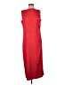 DKNY 100% Polyester Red Casual Dress Size 4 - photo 1
