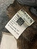 Gallery 100% Polyester Brown Faux Fur Vest Size S - photo 6