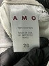 AMO 100% Cotton Ivory Jeans Size 26 waist - photo 8