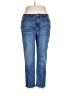 Chico's Graphic Blue Jeans Size Lg (2.5) - photo 1