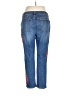 Chico's Graphic Blue Jeans Size Lg (2.5) - photo 2