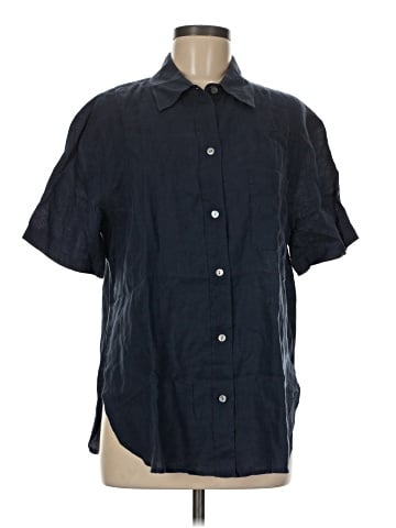 Vince. Short Sleeve Button-Down Shirt (view 1)