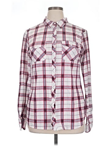 White Mark Long Sleeve Blouse (view 1)
