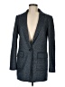 Banana Republic Tweed Gray Wool Blazer Size 6 - photo 1