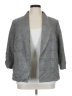 Worthington Chevron-herringbone Gray Blazer Size 1X - photo 1