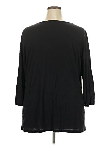 Soft by Avenue 3/4 Sleeve Blouse (view 2)