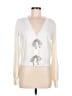 Belldini Ivory Long Sleeve Top Size M - photo 1