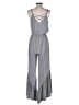 Very J Gray Jumpsuit Size M - photo 2