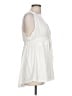 Free People White Sleeveless Blouse Size L - photo 4