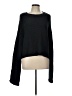 Impressions Solid Black Pullover Sweater Size L - photo 1