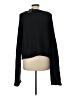 Impressions Solid Black Pullover Sweater Size L - photo 2