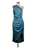 Elliatt 100% Polyester Teal Cocktail Dress Size M - photo 1
