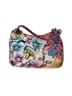 Anuschka Floral Graphic Maroon Pink Hobo One size - photo 1