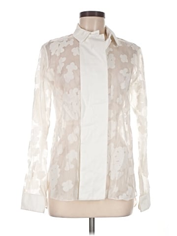 Carven Long Sleeve Blouse (view 1)