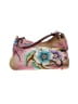 Anuschka Floral Graphic Maroon Pink Hobo One size - photo 3