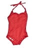 Pins and Needles Polka Dots Red One Piece Swimsuit Size S - photo 1