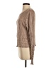 Clio Metallic Tan Pullover Sweater Size S - photo 5