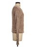 Clio Metallic Tan Pullover Sweater Size S - photo 4
