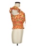 A. Byer Orange Sleeveless Blouse Size M - photo 4