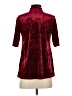 Glam Burgundy 3/4 Sleeve Top Size S - photo 2