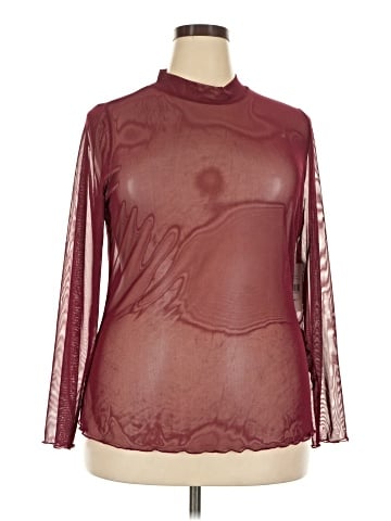 FASHION TO FIGURE Long Sleeve Blouse (view 1)