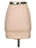 Peace + Love Animal Print Silver Formal Skirt Size 4 - photo 2