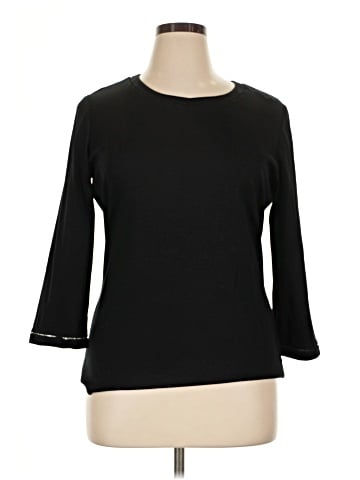 Lafayette 148 New York 3/4 Sleeve Top (view 1)