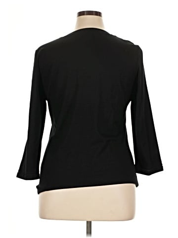 Lafayette 148 New York 3/4 Sleeve Top (view 2)