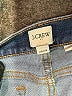 J.Crew Factory Store Stripes Blue Jeans Size 29 waist - photo 4