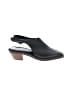 Kelsi Dagger Brooklyn 100% Leather Black Mule/Clog Size 6 1/2 - photo 1