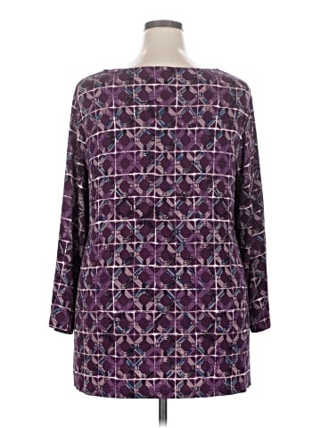 Travelers by Chico's 3/4 Sleeve Blouse (view 2)
