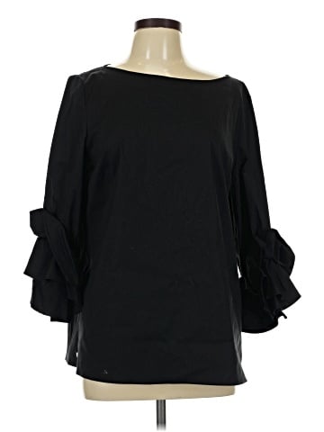 Lafayette 148 New York 3/4 Sleeve Blouse (view 1)