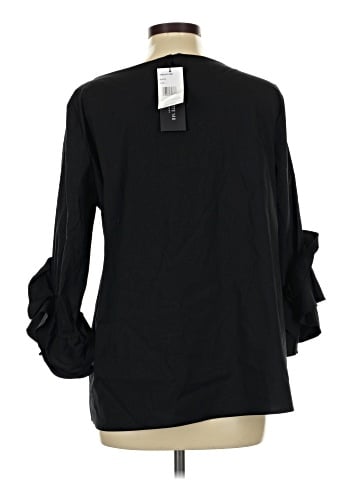 Lafayette 148 New York 3/4 Sleeve Blouse (view 2)