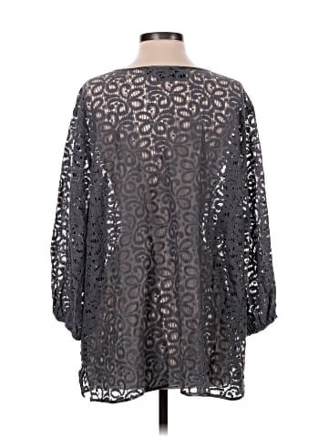 Dennis by Dennis Basso 3/4 Sleeve Blouse (view 2)