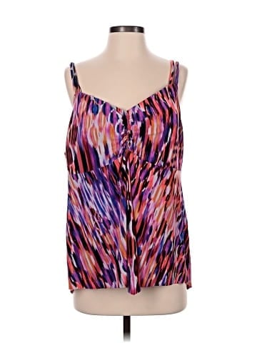 Trimshaper Sleeveless Blouse (view 1)