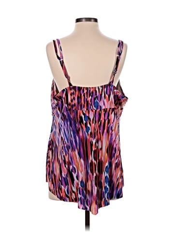 Trimshaper Sleeveless Blouse (view 2)