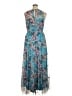 Candalite 100% Polyester Blue Cocktail Dress Size XL - photo 2