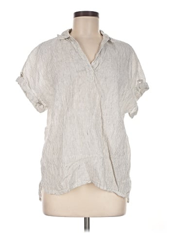 Tahari Short Sleeve Blouse (view 1)