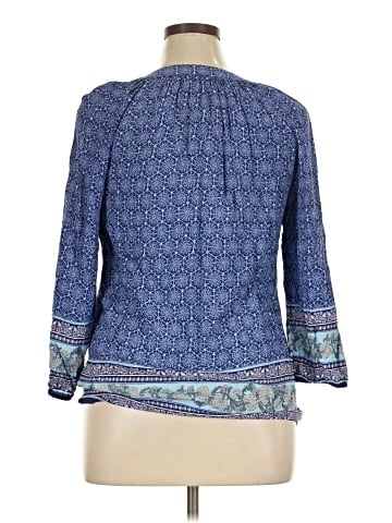 Anne Carson 3/4 Sleeve Blouse (view 2)