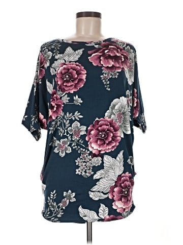 Cool Melon Short Sleeve Blouse (view 1)