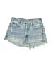 AGOLDE 100% Cotton Blue Denim Shorts Size 25 waist - photo 1