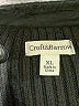 Croft & Barrow 100% Cotton Argyle Black Jacket Size XL - photo 6