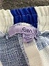Eien U.S.A. 100% Polyester Stripes Blue Casual Skirt Size 3X - photo 4
